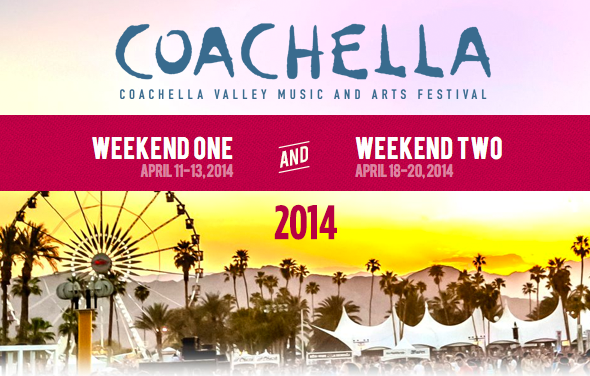 Coachella Music Festival 2014 Lineup Announced: Outkast, Arcade Fire, Muse Headlining