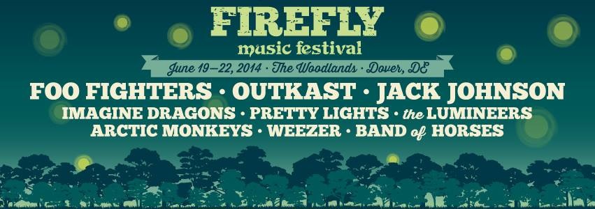 Firefly Music Festival Tickets 2014
