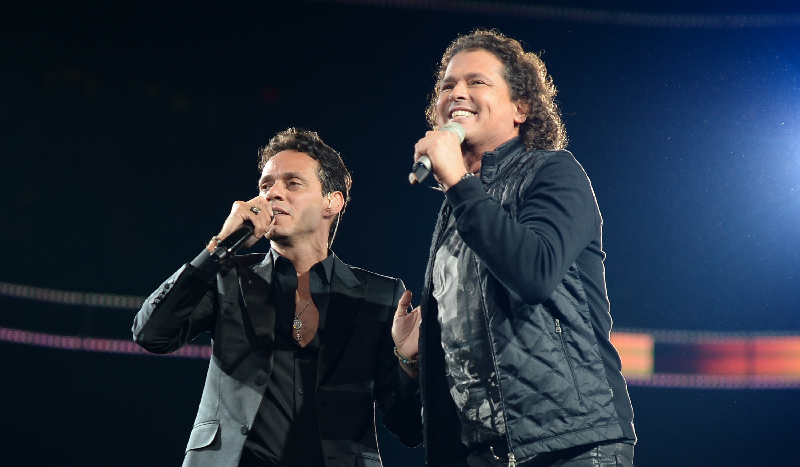 Marc Anthony & Carlos Vives  Announces “UNIDO2” Concert Tour Dates – Tickets on Sale