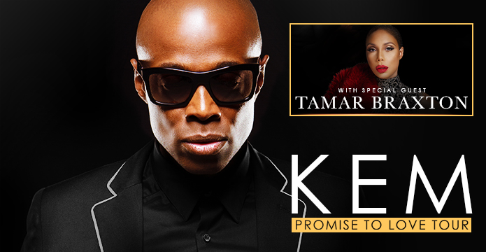 Kem and Tamar Braxton Announces Promise To Love Concert Dates – Tickets on Sale