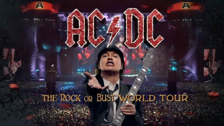 AC/DC Announces 2016 Concert Tour “Rock Or Bust” Dates – Tickets on Sale