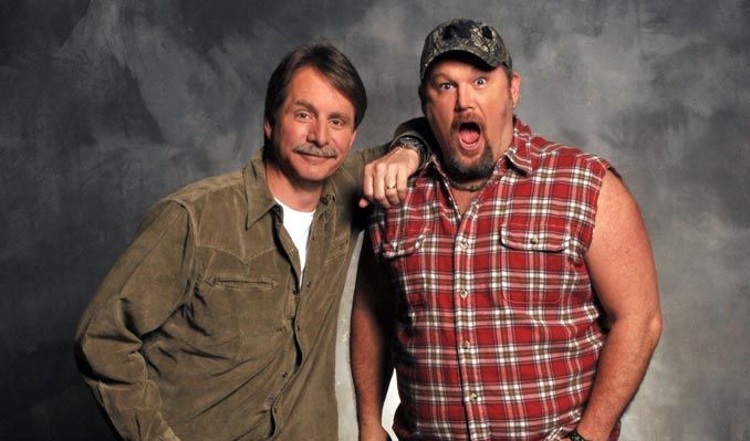 Jeff Foxworthy & Larry the Cable Guy Announces 2016 Comedy Tour Dates – Tickets on Sale