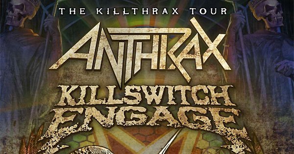Anthrax & Killswitch Engage Announce ‘KillThrax II Tour’ 2018 Dates