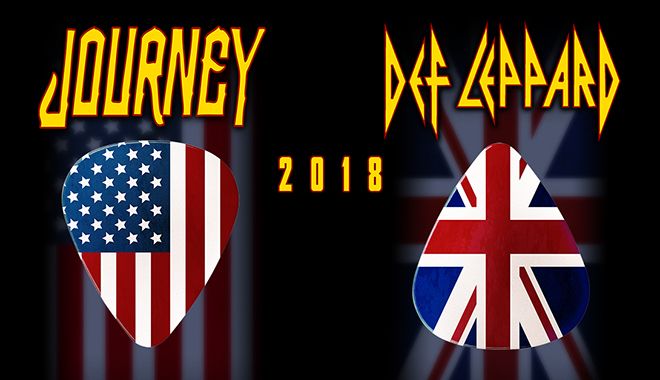 Journey & Def Leppard Announce Co-Headlining Tour 2018 – Tickets on Sale