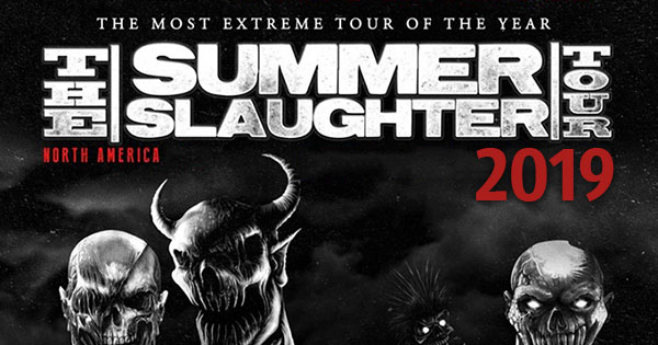 Summer Slaughter Tour Announces 2019 Lineup and Dates
